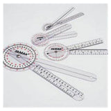 Anatomy Supply Goniometer ROM Jamar E-Z Read 6" 0-180 Degree Range Each - 7539