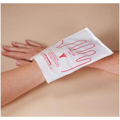 Health Care Logistics Mitt Pre-Op Hand Size One Size Fits All 100/Pk - 7441-01