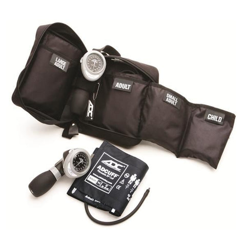 American Diagnostic Corp. Kit BP Cf MultiKuf 8x6x3.5" Sz 9-12 Chld/Adlt Arm Dl Dspl Mltclr Each - 732-MCC