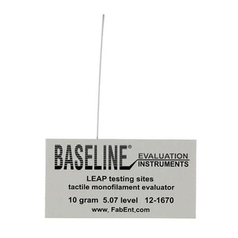 Fabrication Enterprises Monofilament Sensory Evaluator Semmes-Weinstein Baseline 5.07-10gm Each - 12-1670
