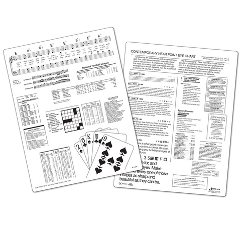 CONTEMPORARY NEAR VISION CARD