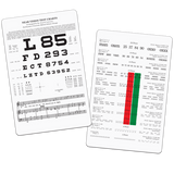 LEBENSOHN NEAR VISION CARD