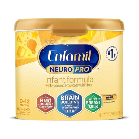 Mead Johnson Infant Formula Enfamil Neuropro™ 20.7 oz. Canister Powder M-1193910-186 | Case of 6