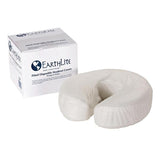 Earthlite Massage Tables Cover Headrest White With Elastic To Fit Face Cradle Cushions 50/Bx - 35200