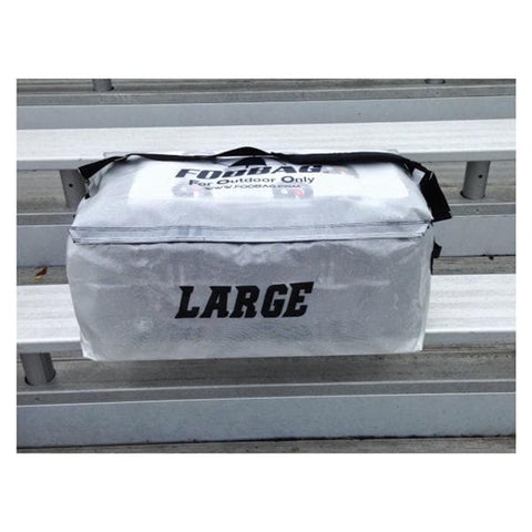 Foobag Inc Bag Weather Repellant 16x30x14" Clear Vlcr Duffle Styl Hndl/Rmvbl Shldr Strp Each - F003