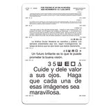 SPANISH NEAR POINT CARD