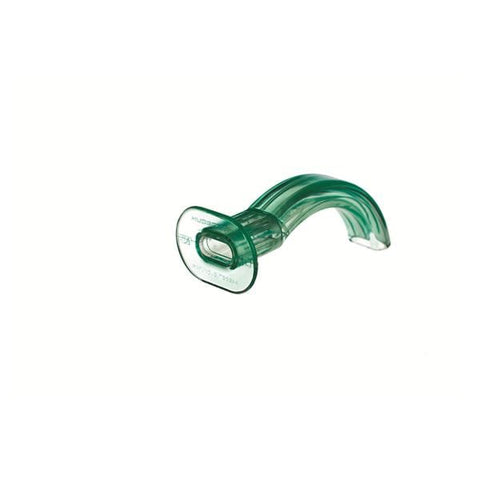 Hudson Respiratory Care Airway Oral Cath-Guide Guedel Adult Size 3 80mm Flexible Green Each - 1168