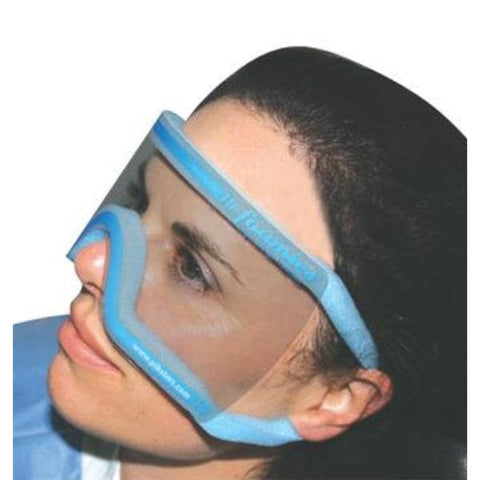 Erskine Oral Care Eyewear Protective Foamies Medium Clear 50/Bx, 10 BX/CA - FO50CM