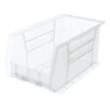 Akro Bin Storage AkroBins 14-3/4x8-1/4x7" Clear Polymer With Label Holder 12/Ca - Mils - 30240SCLAR