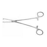 BR Surgical, LLC Forcep Vulsellum Jacobs 8" Curved 2x2 Teeth Stainless Steel Each - BR70-53321