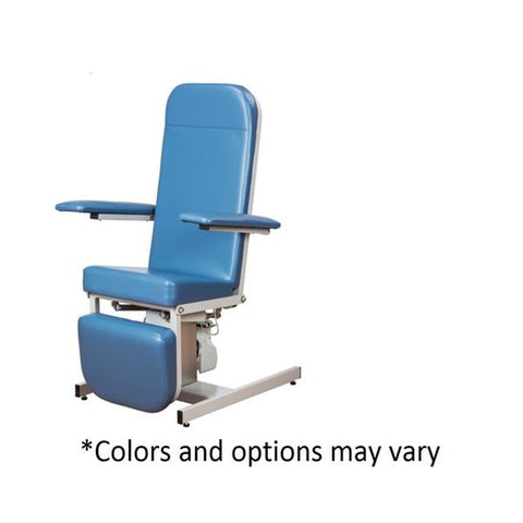 Clinton Industries, Inc. Chair Blood Draw Recliner Series Specify Color Pwd Ct Stl Frm 375lb Each - 6810