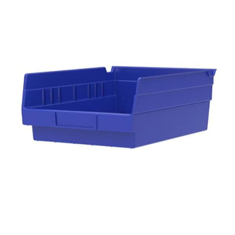 Akro Bin Shelf 11-5/8x8-3/8x4" Blue Plastic 12/Box - Mils - 30150BLUE