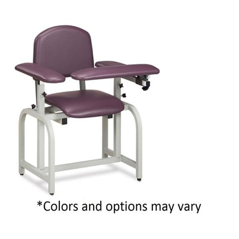 Clinton Industries, Inc. Chair Blood Draw Lab X Series Specify Color Steel 400lb Capacity Each - 66010