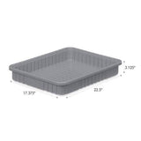 Marketlab Box Divider 17-1/2x3" Gray Eachch - 9137-GY