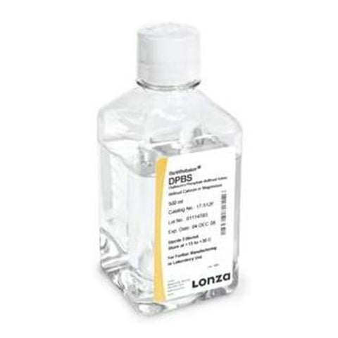 Lonza BioWhittaker Sulfosalicylic Acid Reagent 500mL Each - BW17512F