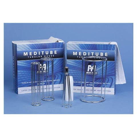 Medi Bandage Meditube .88"x50yd Gauze Cotton Size 1.5 LF Each - Tech Intl Corp - MTTG318