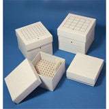 Globe Scientific Inc. Freezer Storage Box Cardboard Lid White Each - 3099