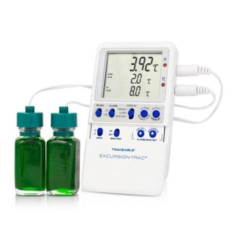Control 3 LLC Traceable Refrigerator/Freezer Thermometer ABS Plastic -50 to 70°C Each - 9446009