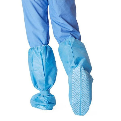 Medline Industries Inc Cover Boot Coated Polypropylene Size X-Large Blue 150/Ca - NON27144XL