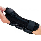 DJO, Inc Brace ComfortFORM Custom Adult Wrist/Thumb Fm Lmnt Black Size 8" Medium Left Each - 79-87315-4074