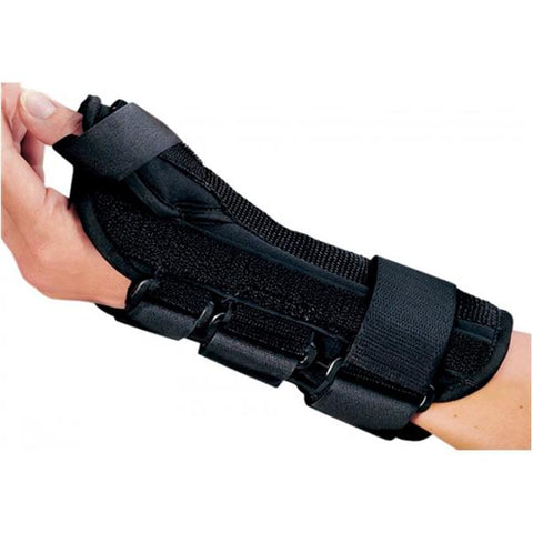 DJO, Inc Brace ComfortFORM Custom Adult Wrist/Thumb Fm Lmnt Black Size 8" Medium Left Each - 79-87315-4074