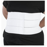 Deroyal Industries Inc Binder Support Bariatric Abdominal White Size 9" X-Large Each - 13664009