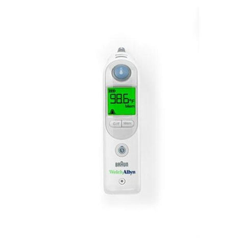 Welch Thermometer Digital Braun ThermoScan Pro 6000 Eachr Dual Scale Tympanic Probe Each - Allyn - 06000-300