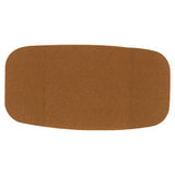 Dukal Corporation Bandage Adhesive Fabric 2x4" Flexible Tan 50/BX, 24 BX/CA - 1570033