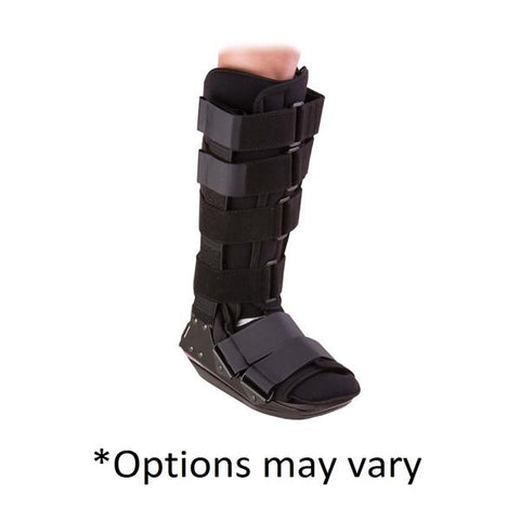 Breg, Inc. Boot Walker High Top Ft/Ank High Density Foam Black Sz M 2.5-5.5/W3.5-6 Small Each - AL072003BB