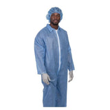 S2S Global Coverall Staff PremierPro Disposable 2X Large White 25/Ca - 2536