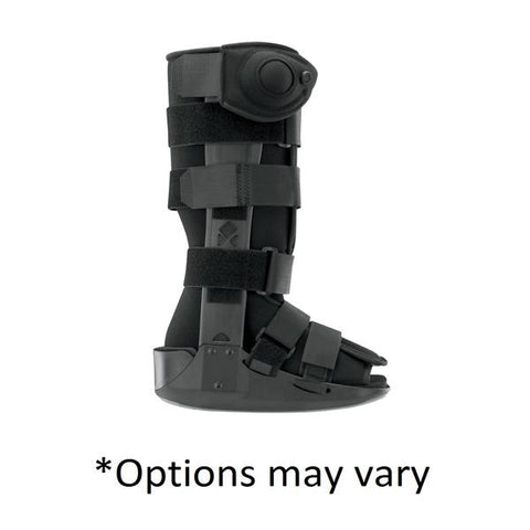 Breg, Inc. Boot Walker Vectra Air Basic Tall Ankle/Foot Black Size Large Each - 97604