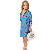 Fashion Seal Gown Patient Mobies Medium Blue Pediatric Each - 5519-Med