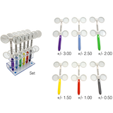 COLOR-CODED ADJUSTABLE PD CONFIRMATION FLIPPERS