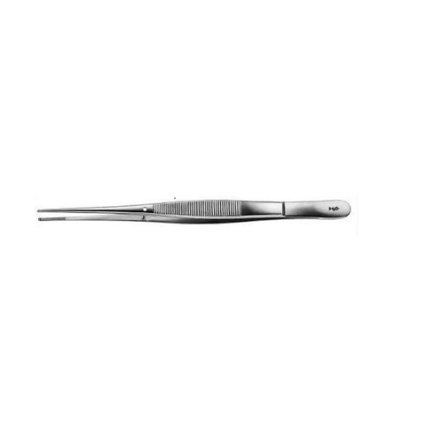 Aesculap Inc. Forcep Tissue Waugh 7-7/8" 1x2 Teeth Serrated Serrated Each - BD671R
