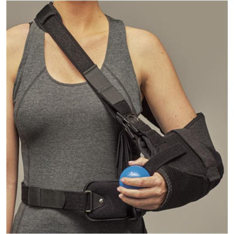 Deroyal Industries Inc Device Abduction Left Shoulder Black Size One Size Fits Most Each - 11631000