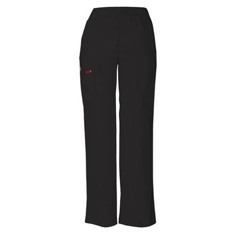 Dickies Scrub Pant Dickies Womens X-Small Petite Black Each - 86106PBLWZXS