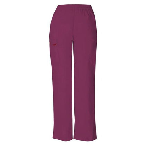 Dickies Scrub Pant Dickies Womens X-Small Petite Wine Each - 86106PWIWZXS
