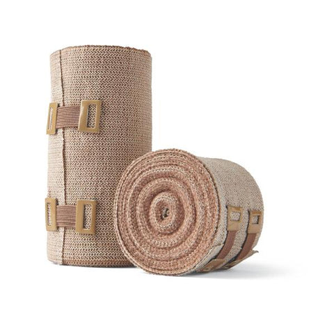Medline Industries Inc Bandage 2.36"x5.5yd Short-Stretch 100% Cotton Clip Closure Beige LF 20/Ca - MDS099002SS