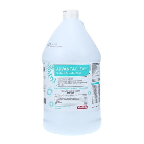Hu Bottle Liquid AdvantaClear Bottle Fragrance Free 1 Gallon Each - Friedy (Hufriedy) - IMS-2128