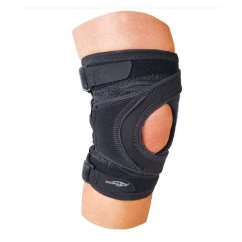 DJO, Inc Brace Orthosis Tru-Pull Lite Small Patellar Knee Black Size Right Each - 11-0260-2