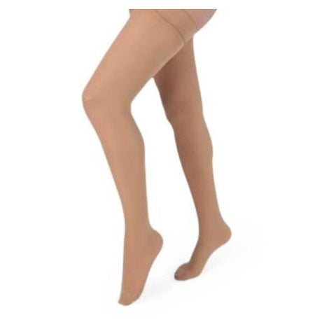 Carolon Company Stocking Compression Silky Nude Thigh Length 12/Box - STD3625SN1