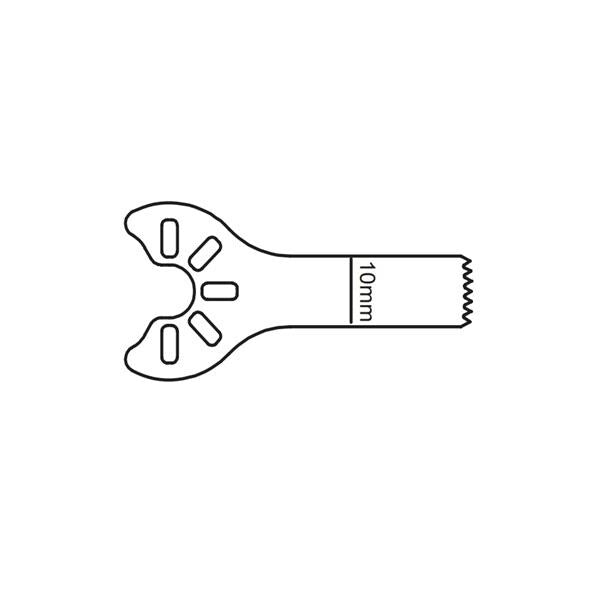 Brasseler USA Inc Blade Bone Saw 18.0x5.5mm Sagittal Small Each KM3 Medute