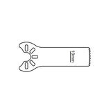 Brasseler USA Inc Blade Bone Saw 25.0x9.0mm Sagittal Small Each - KM33-111
