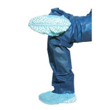 Dukal Corporation Cover Shoe Spunbound Polypropylene Size One Size Fits Most Blue 100/Bg, 10 BG/CA - 350-10