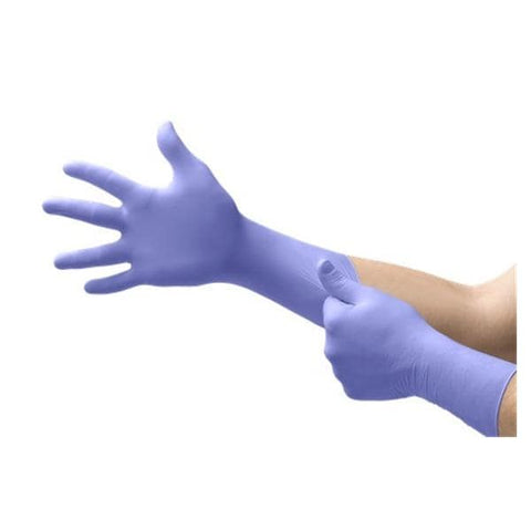 Microflex Inc Gloves Exam Supreno EC PF Nitrile LF XL 9.5-10 Violet Blue 50/Bx, 10 BX/CA - SEC-375-XL