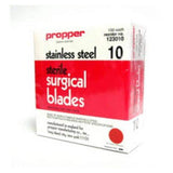 Propper Mfg Co Blade Surgical #15 Stainless Steel Sterile Disposable 150/bx - 12301500