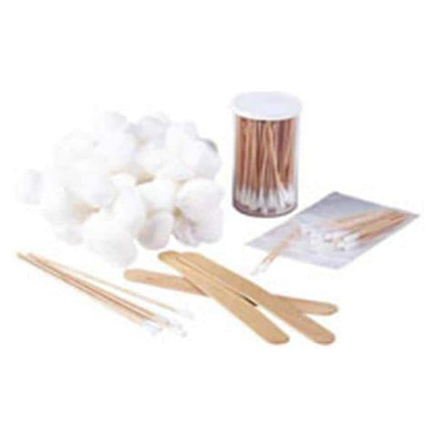 Medique Pharmaceuticals Applicator Cotton Tipped Cotton Tip Non Sterile 3 in Wood Shaft 100/Bx - 60433