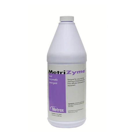 Metrex/TotalCare Detergent Extra Strength Metrizyme 32 oz Mint 32oz/Bt, 4 BX/CA - 38626