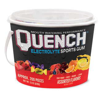 Mueller Sports Medicine Gum Quench Gum Variety Bucket Jar-200