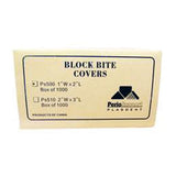 Plasdent (Perio Support Div) Cover Bite Block 1 in x 2 in 1000/Bx - PS500